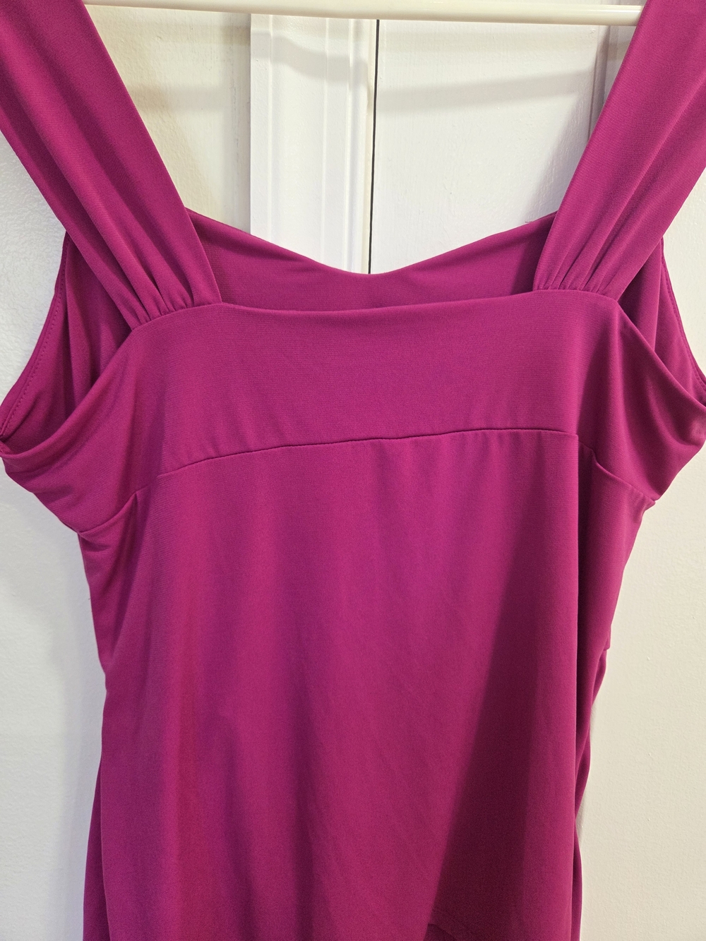 Miss Tina Magenta Wide-Strap Tank Top - Picture 4 of 5